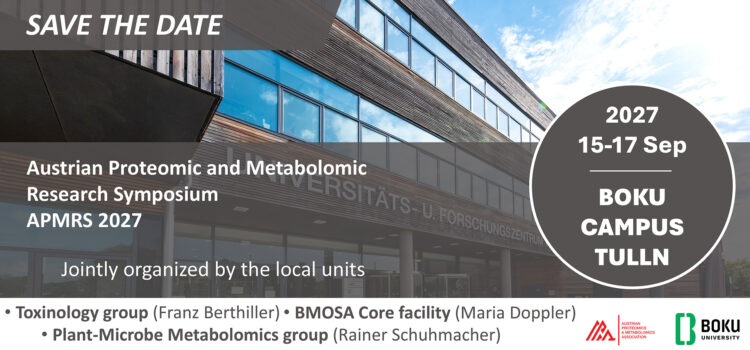 APMRS 2027 – Save the date!