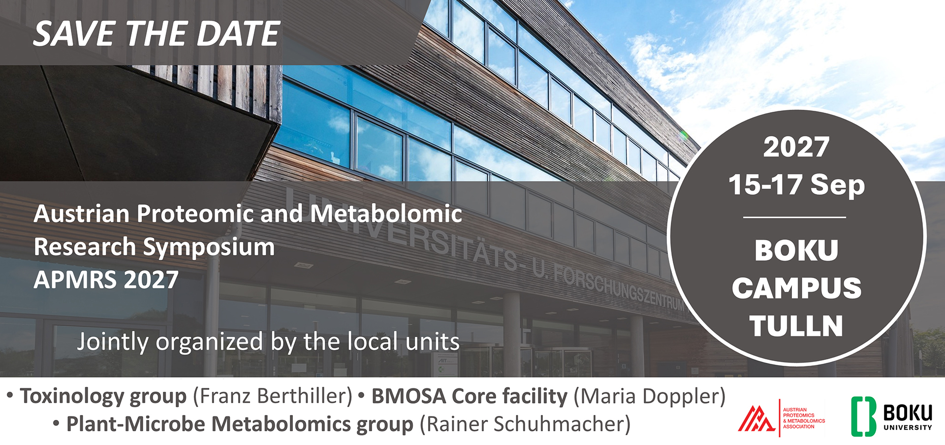 APMRS 2027 – Save the date!